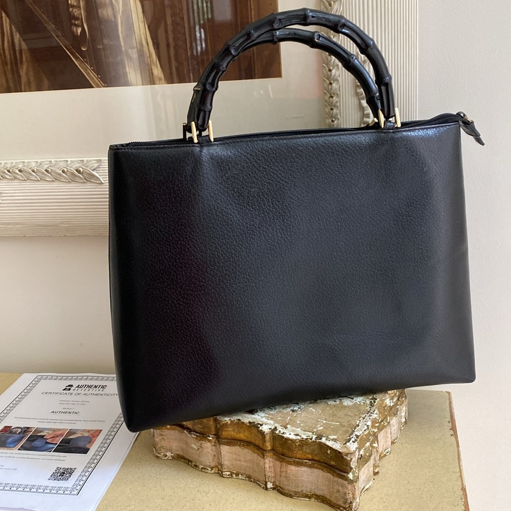 GUCCI Bamboo Handle Bag 0507 MAKE OFFER - Picture 5 of 15